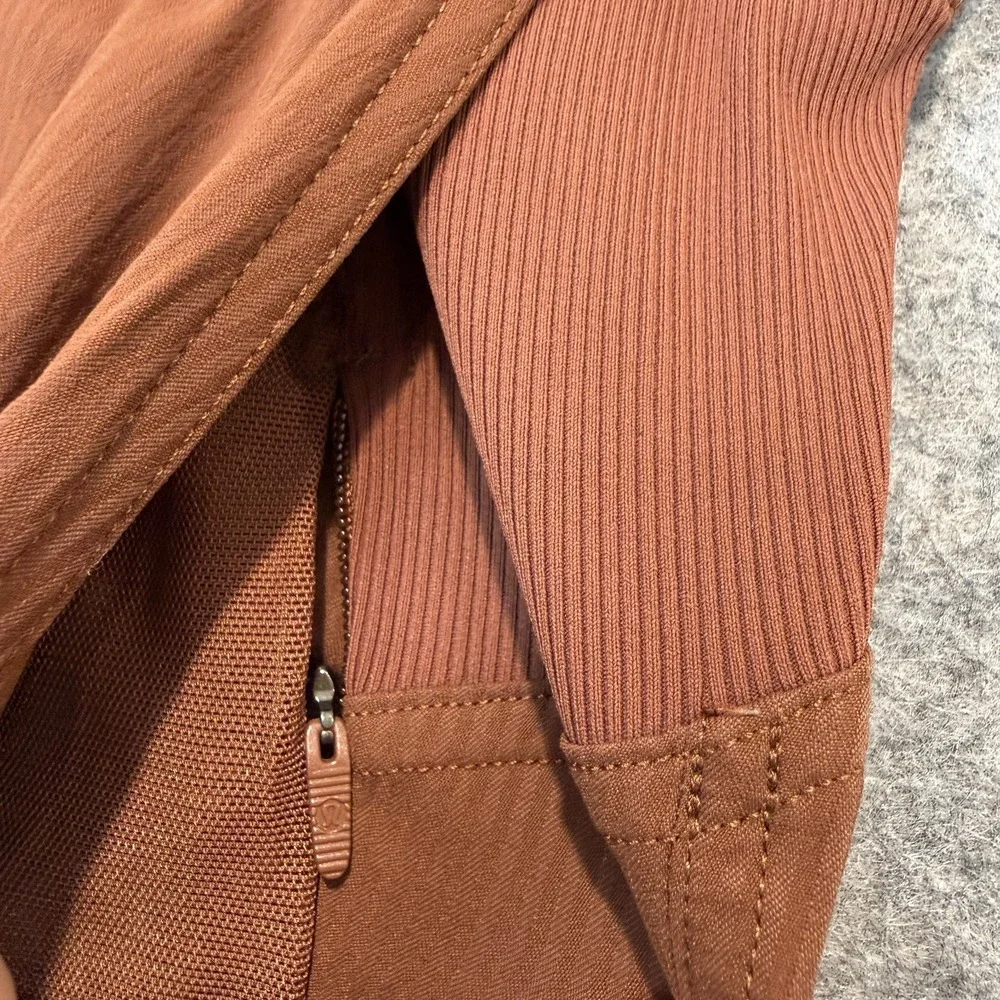 Lululemon‎ Dance Studio Mid Rise Jogger Pants Womens 4 Lightweight Stretch Brown